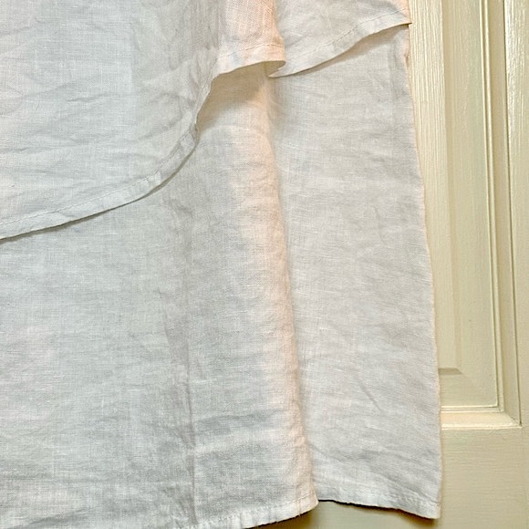 NWT AMBRA 100% LINEN SWING DRESS, SZ S - Picture 6 of 7